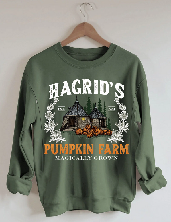 Hagrid's Pumpkin Patch Nursing Sweatshirt