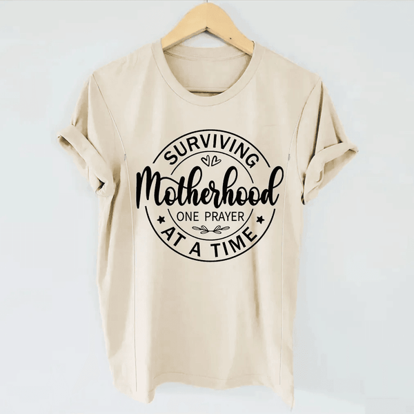 Motherhood Zipper Nursing T-shirt