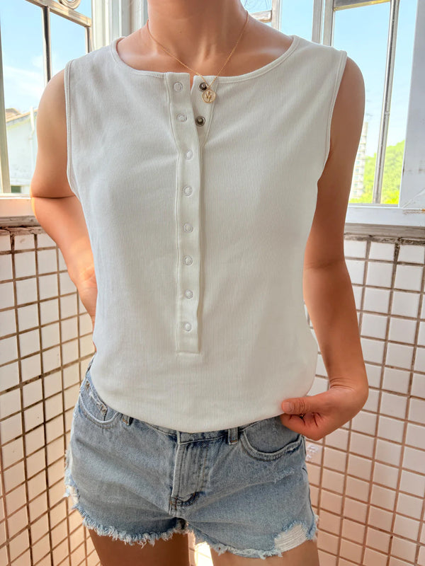 Comfort Rib Nursing Tank Top
