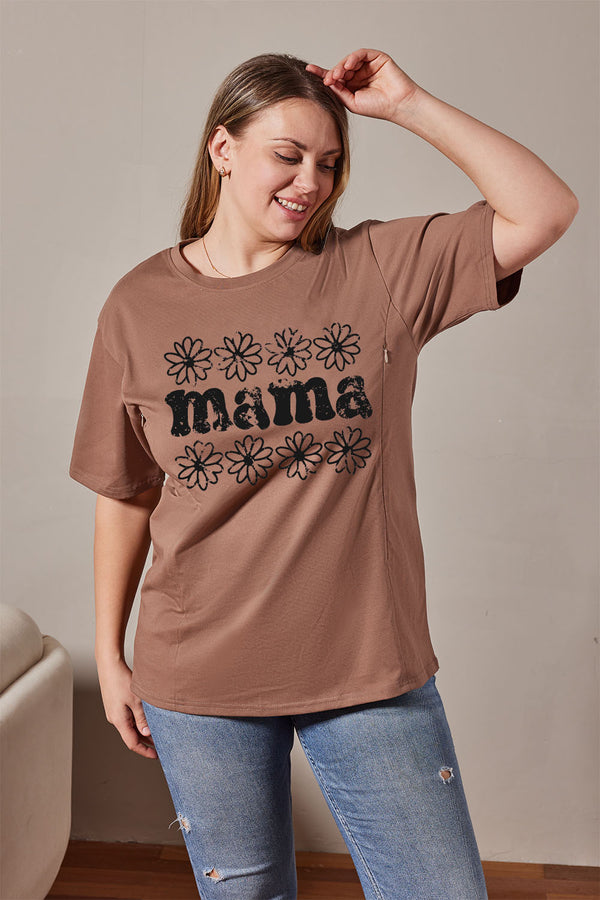 Mama Daisies Nursing Nursing T-shirt