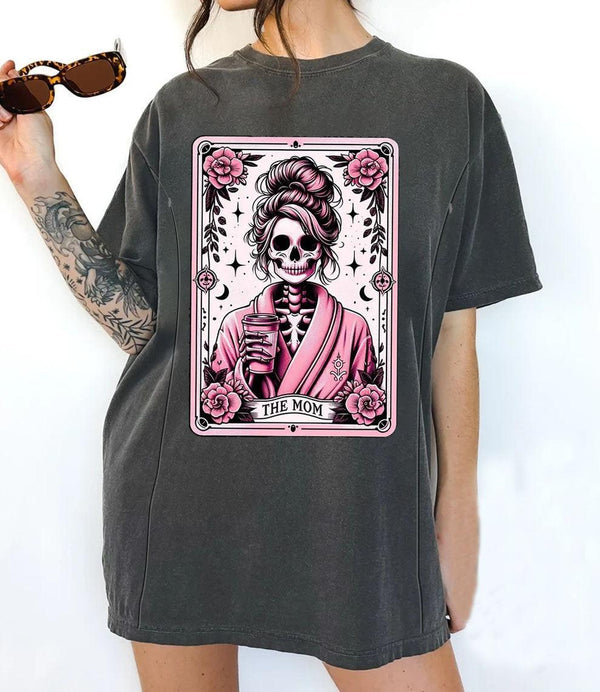 The Mom Tarot Card Nursing T-shirt