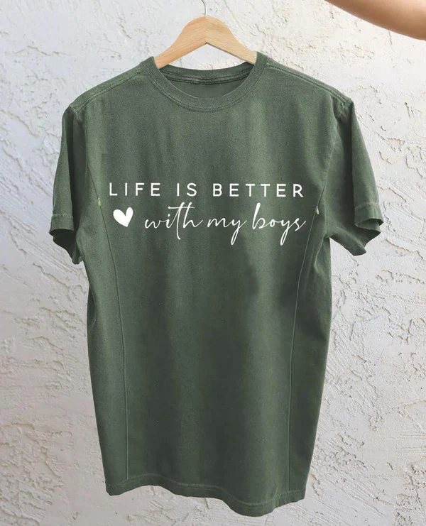 Life Is Better Breastfeeding T-Shirt