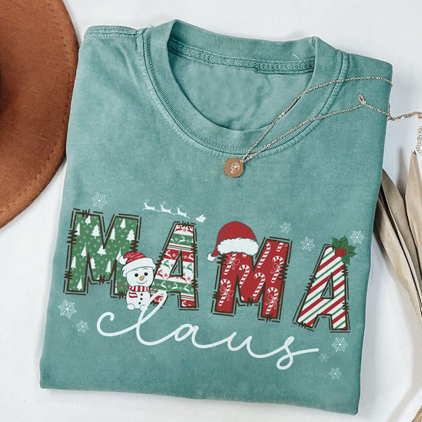 Christmas Mom Nursing T-shirt