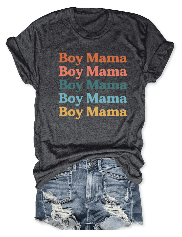 Boy Mama T-shirt - Giftifymama