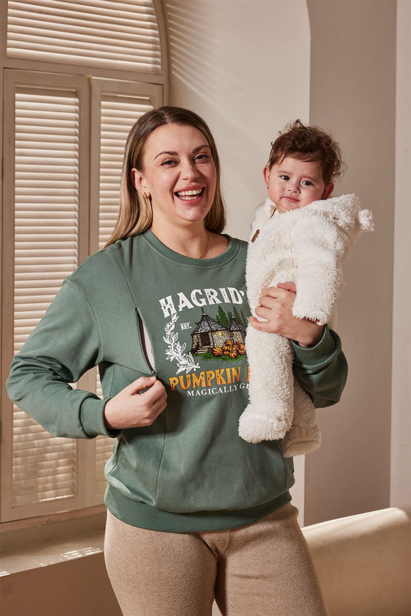 Hagrid's Pumpkin Patch Nursing Sweatshirt