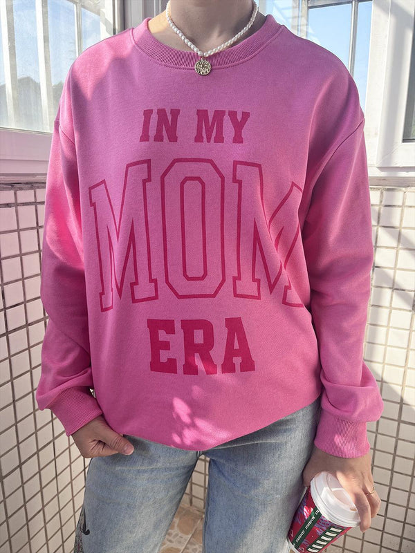 In My Mom Era Casual Sweatshirt - Giftifymama