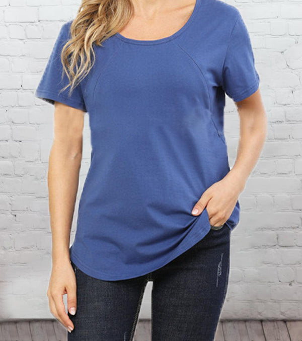 Zip Nursing T-shirt - Giftifymama